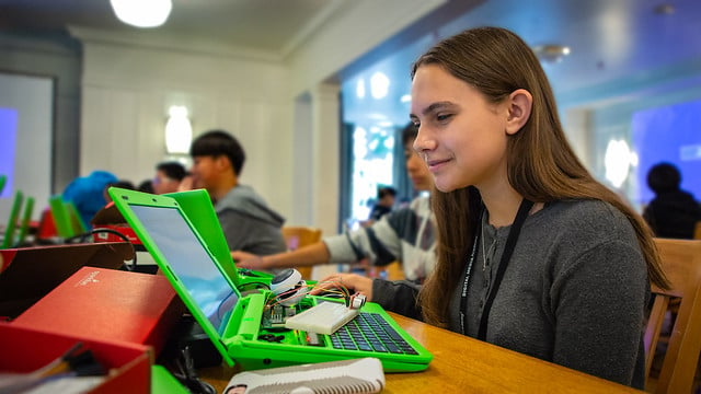 coding Raspberry Pi and PiTop at Digital Media Academy