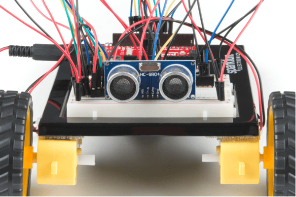 robot with SparkFun Inventor's Kit