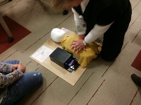 CPR simulator
