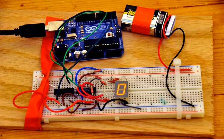 Student project using Arduino