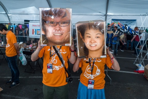 having fun at Bay Area Maker Faire