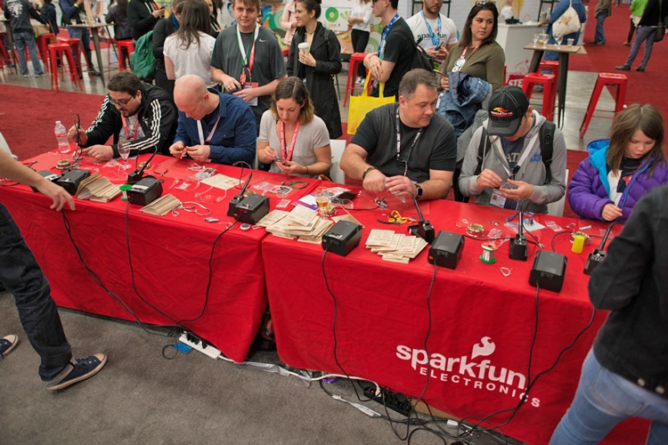 SparkFun at a conference