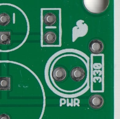 PCB silkscreen