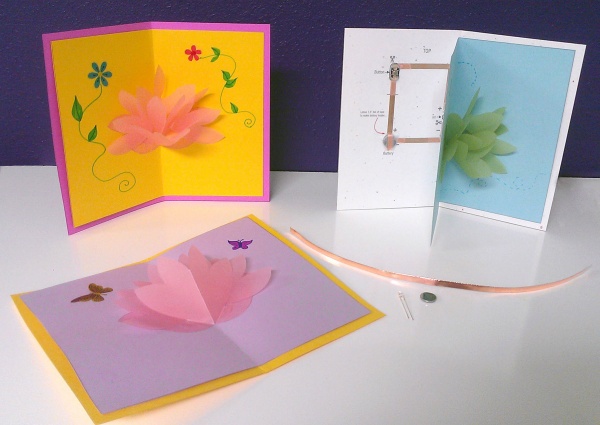 Paper circuit cards