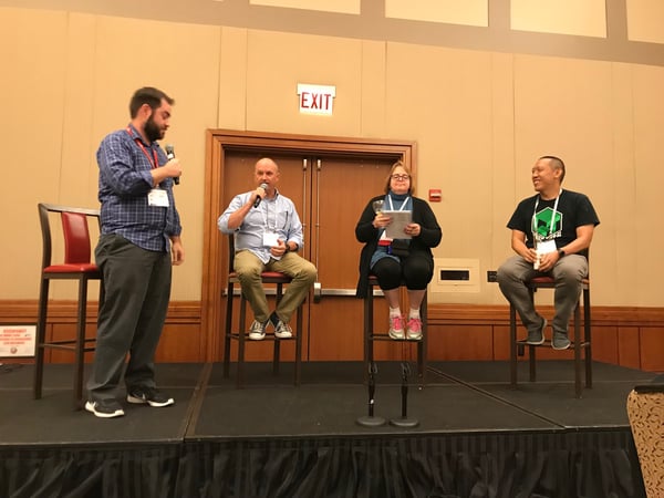 SparkFun education panel at ISTE 2018